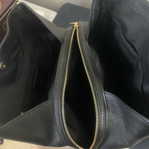 Coach Black Pebbled Leather Bag - Picture 3 of 3